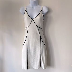 White knit dress